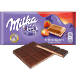 Redstone Candy Milka Bar - Strawberry Yogurt Milk 3.5 OZ