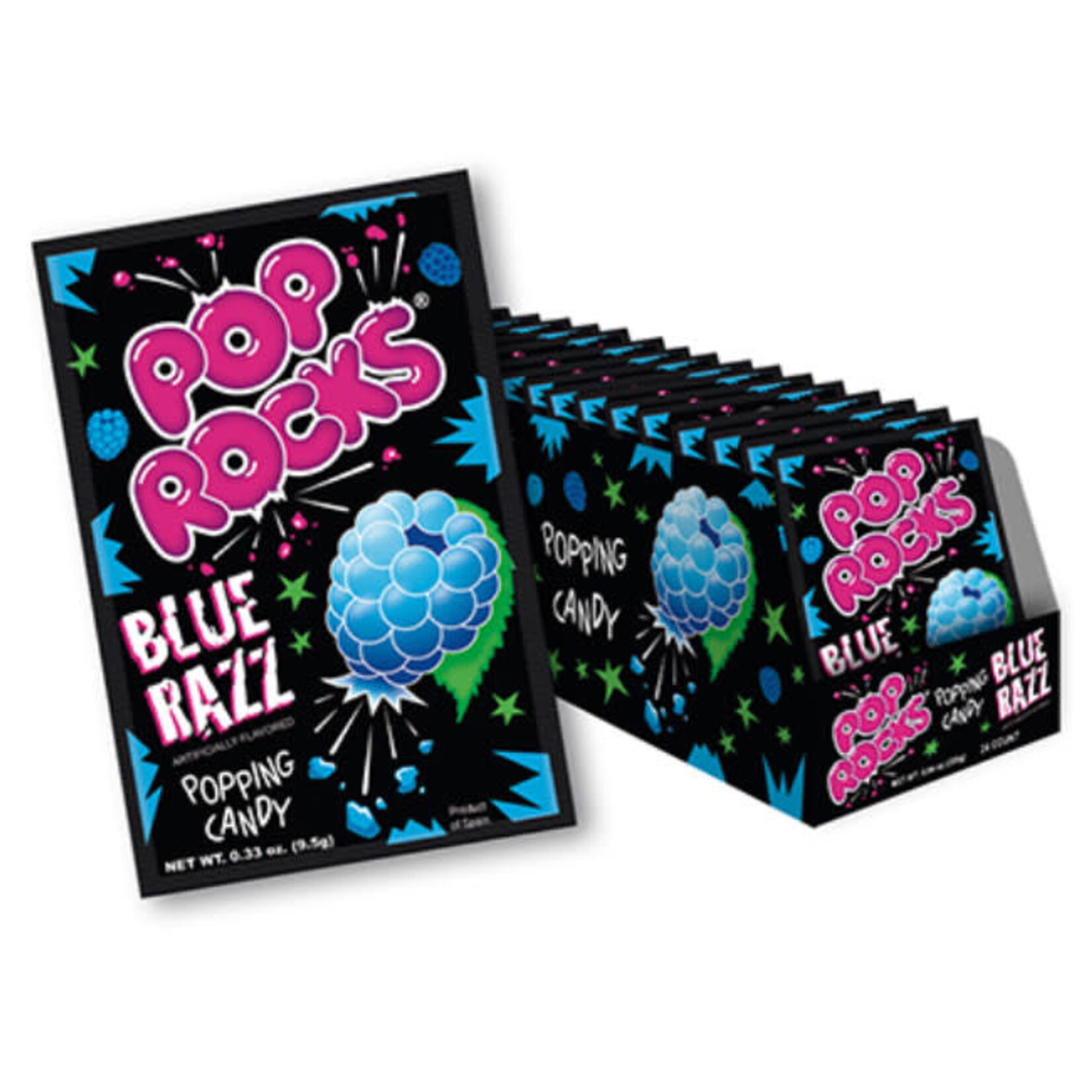 Redstone Candy Pop Rocks - Blue Razz 0.33 OZ