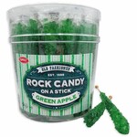 Redstone Candy ROCK CANDY JAR - GREEN (GREEN APPLE)