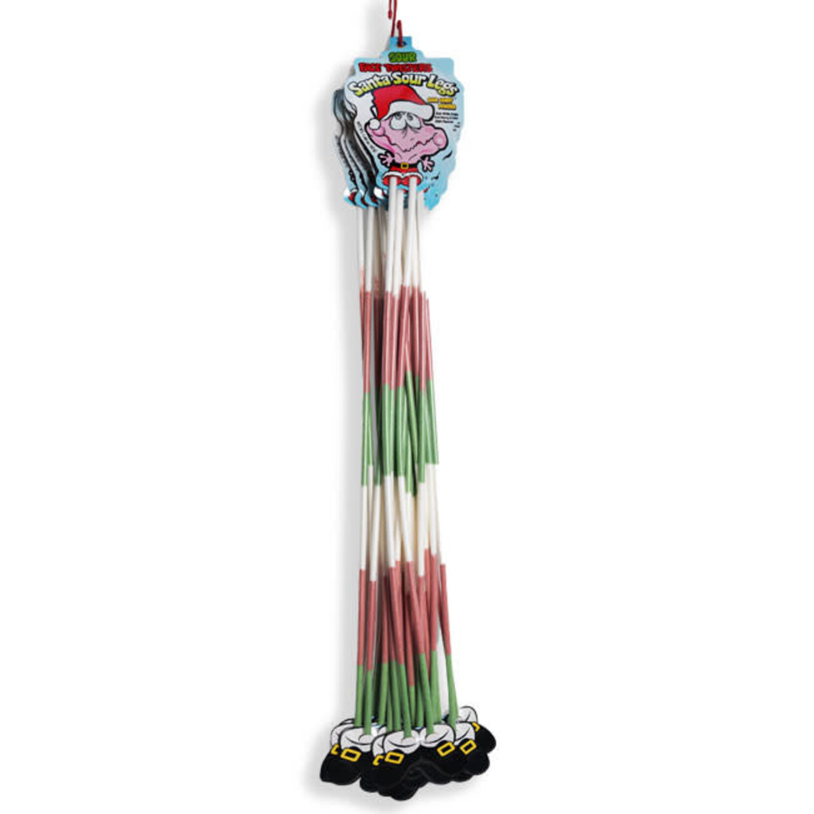 SOUR FACE TWISTERS SANTA SOUR LEGS (2/12 CT HOOKS)