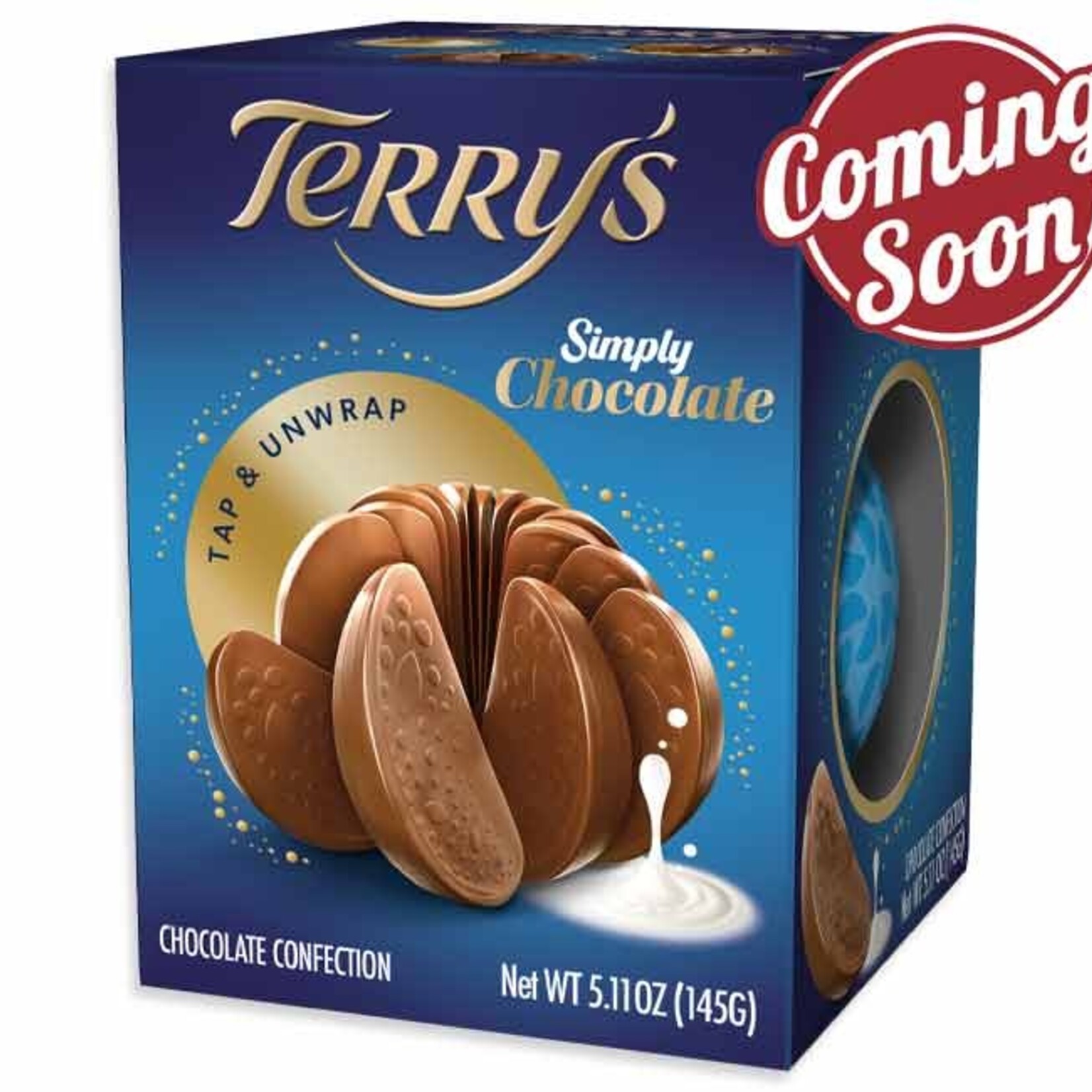 Redstone Candy TERRYS SIMPLY CHOCOLATE BALL - MILK