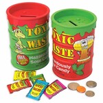 TOXIC WASTE HOLIDAY SOUR CANDY AND BANK