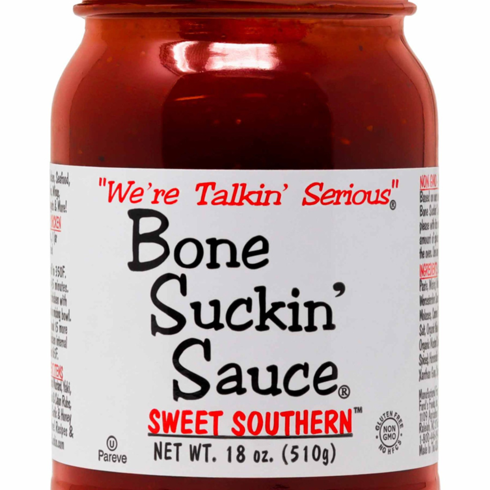 Bone Suckin' Sauce Original Sweet Southern BBQ Sauce | Heat Rating: 2