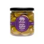 Great Ciao Green Olives w/ Garlic, Divina