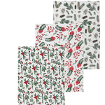 Danica Brands Winterberry Baker's Floursack Christmas Dishtowels | Danica Brands
