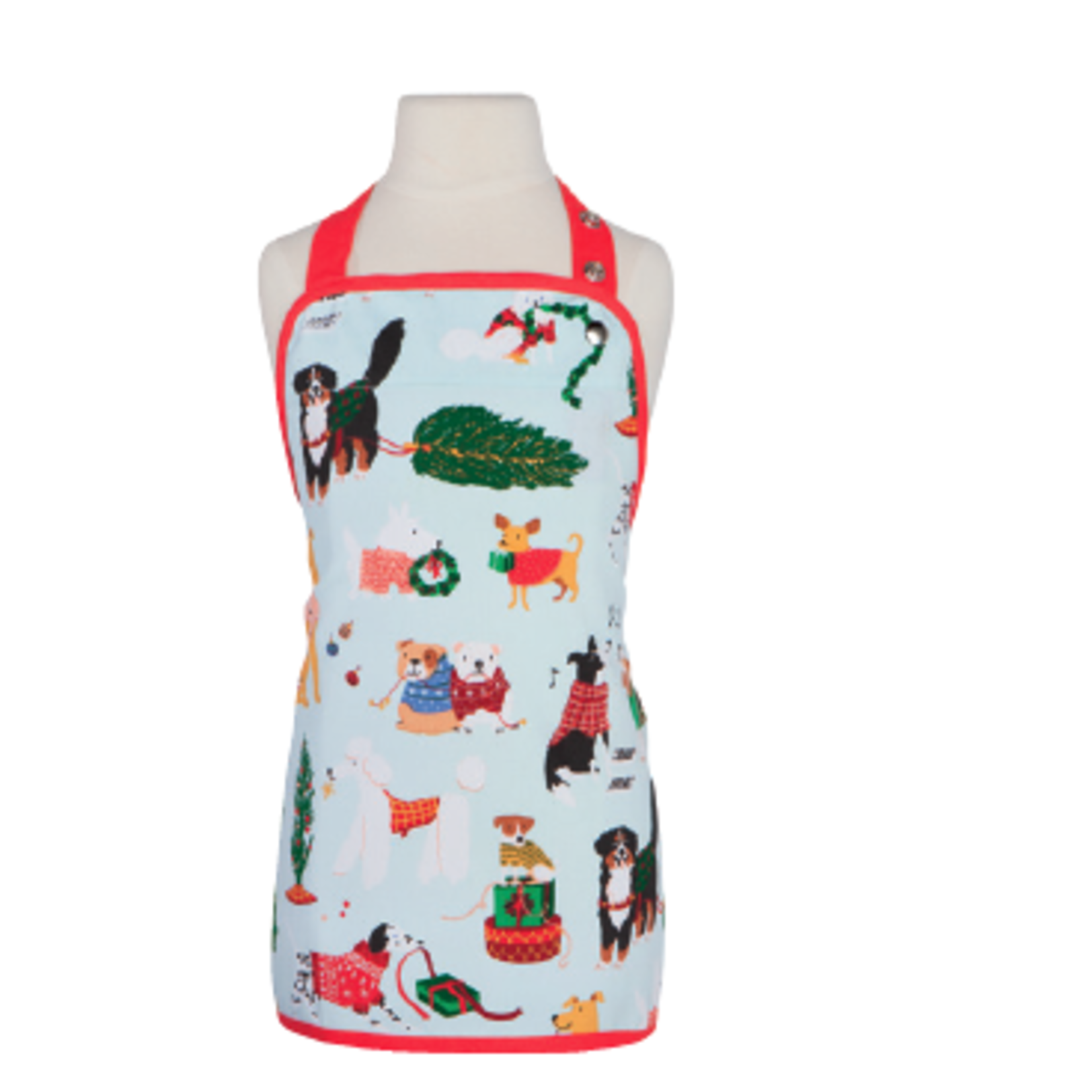 Danica Brands Holiday Hounds Kid's Christmas Apron | Danica Brands