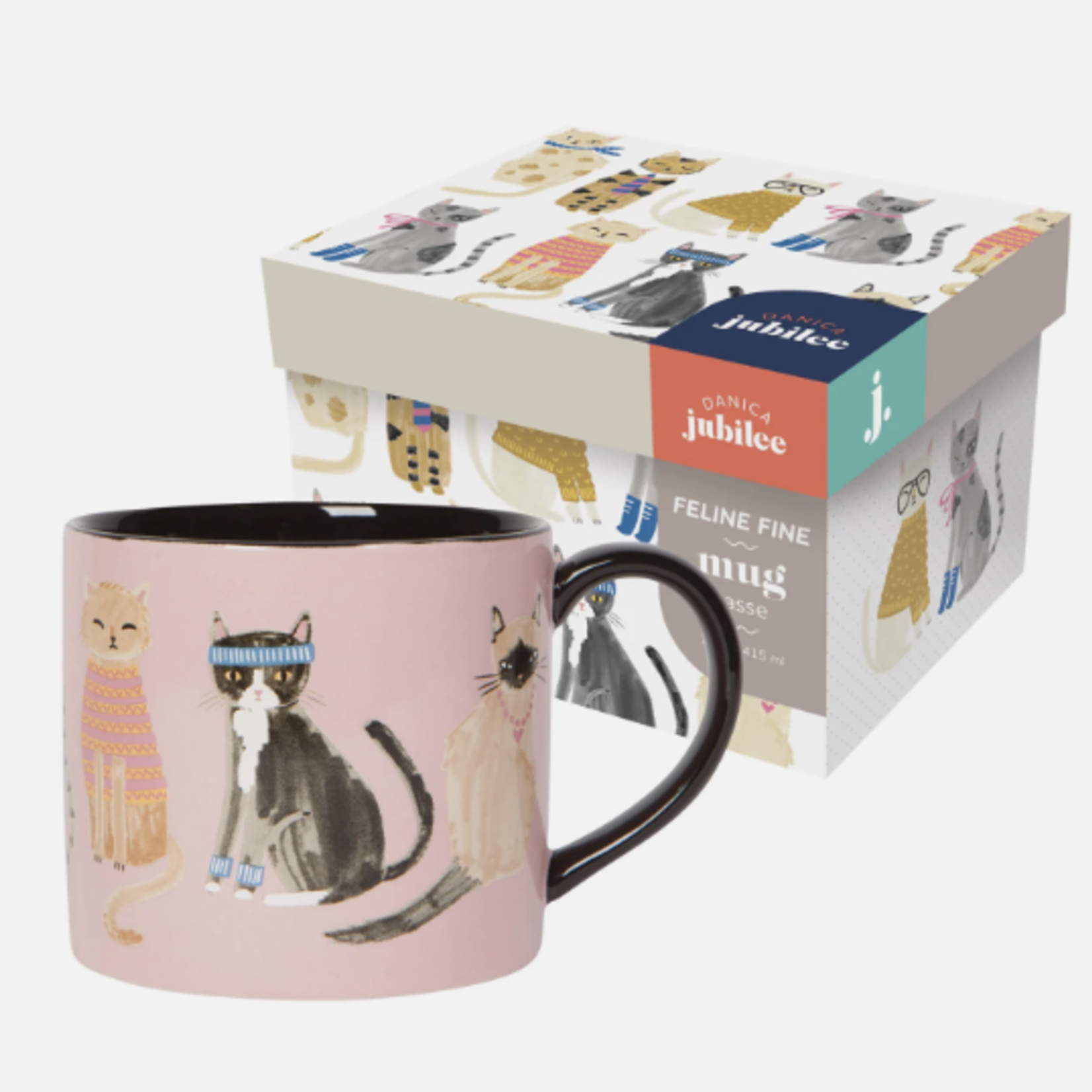 Danica Brands Mug - in a box Feline Fine | Danica Brands