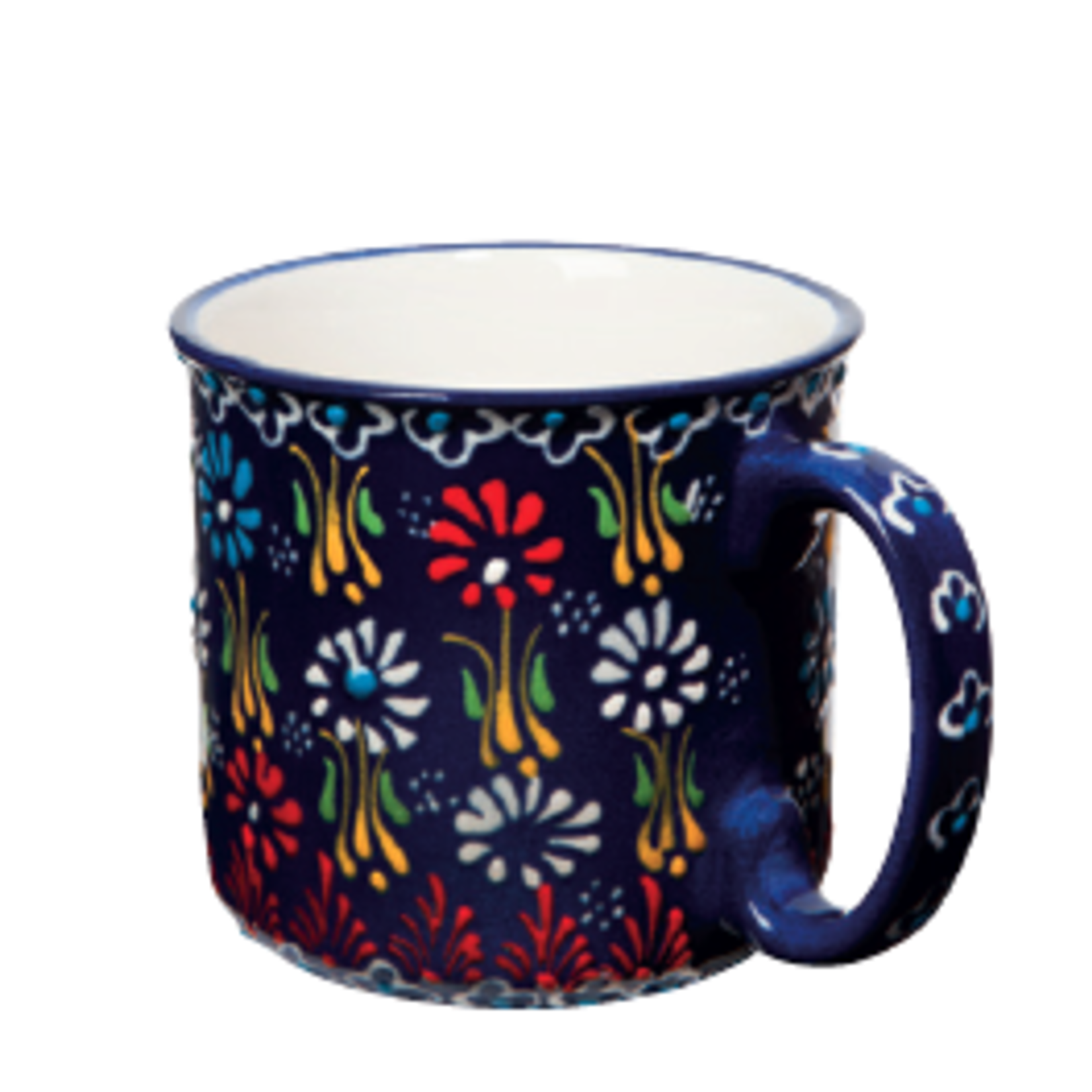 Danica Brands Mug 12oz - Evani Multi Azure | Danica Brands