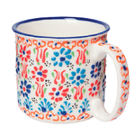 Danica Brands Hand-painted Turkish Mug - Evani White | Danica Brands