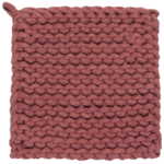 Danica Brands Potholder - Knit Canyon Rose | Danica Brands