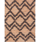 Danica Brands Tetra Recycled Leather Chindi Rug 2 x 3 ft | Danica Brands