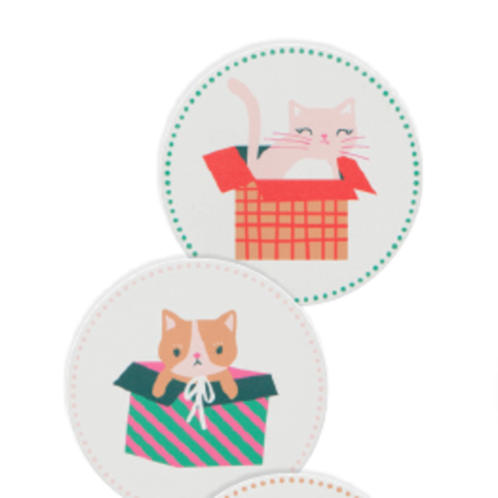 Danica Brands Set/4 CoasterSoakUp LetitMeow | Danica Brands