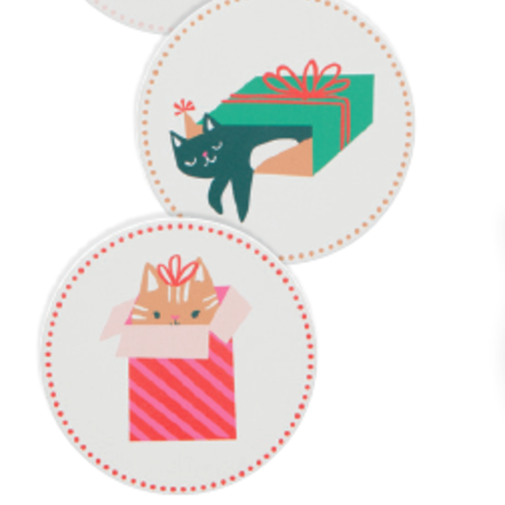 Danica Brands Set/4 CoasterSoakUp LetitMeow | Danica Brands