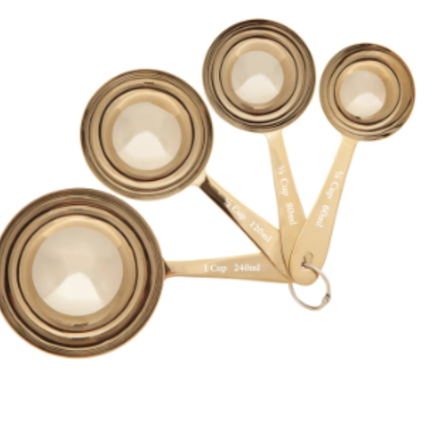 Danica Brands Set/4 Measuring Cup Gold | Danica Brands