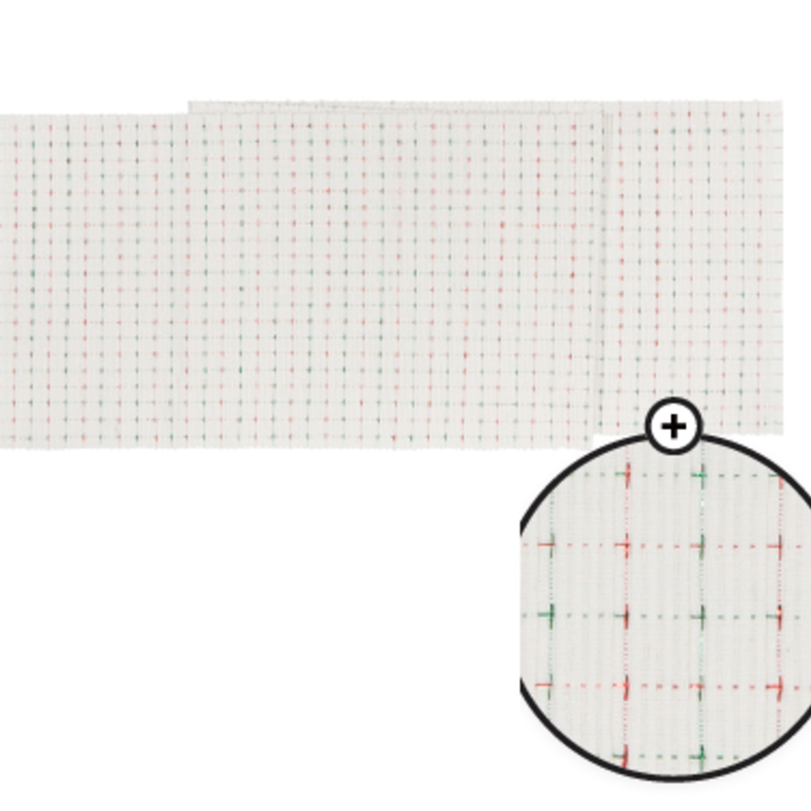 Danica Brands Table Runner - Ribbed Natural Red Green | Danica Brands