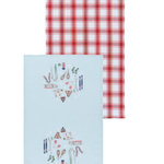 Danica Brands Alpine Adventure Printed Dishtowels Set of 2 | Danica Brands
