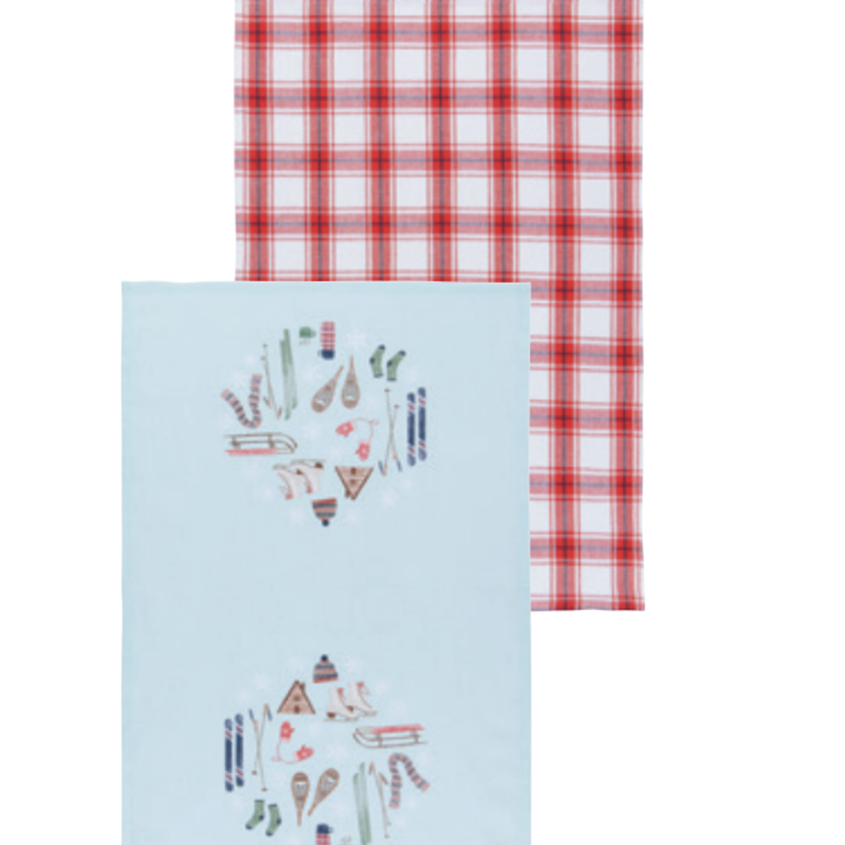 Danica Brands Alpine Adventure Printed Dishtowels Set of 2 | Danica Brands
