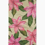 Geometry Hibiscus Haze Tea Towel | Geometry