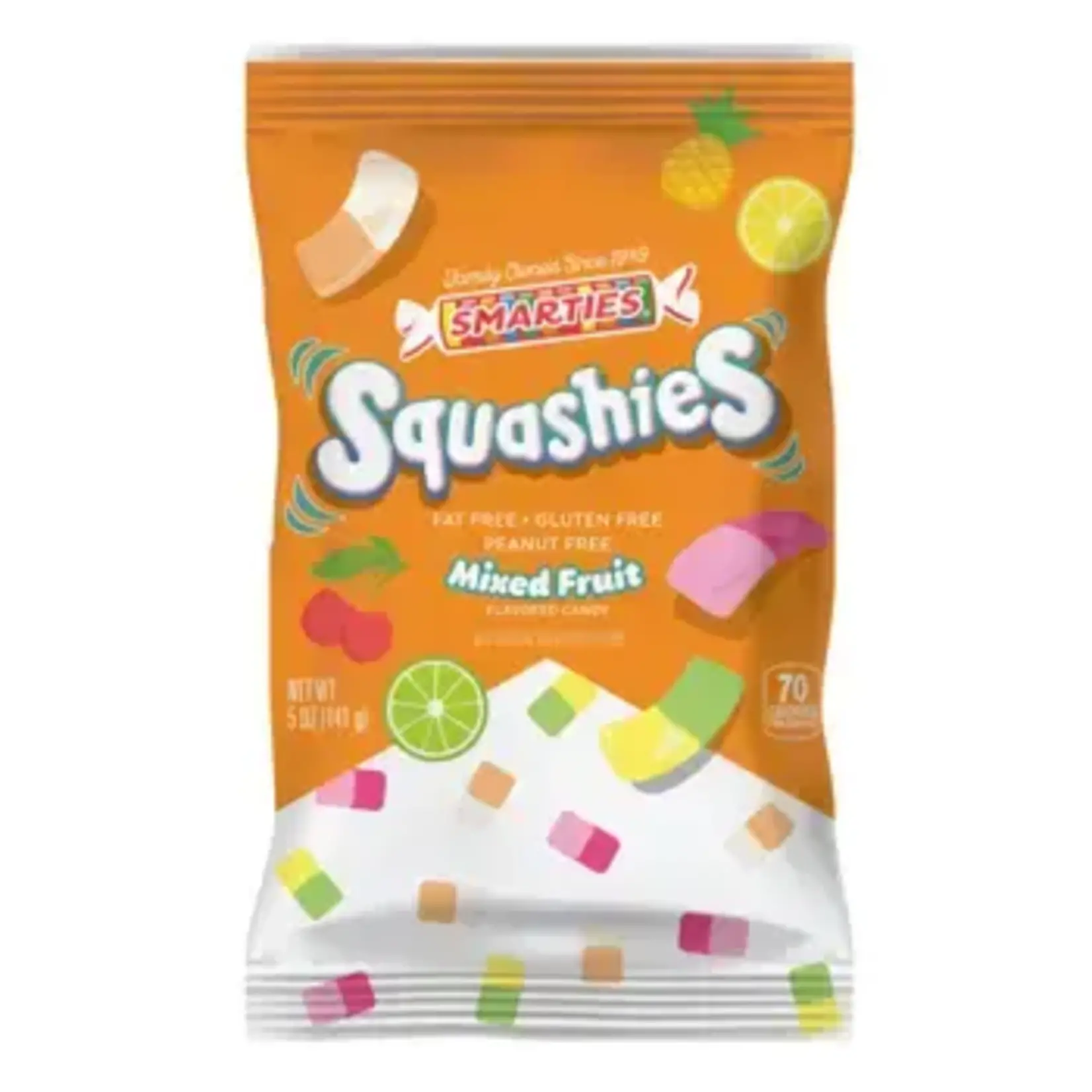 Grandpa Joes Smarties Squashies - Mixed Fruit 5oz