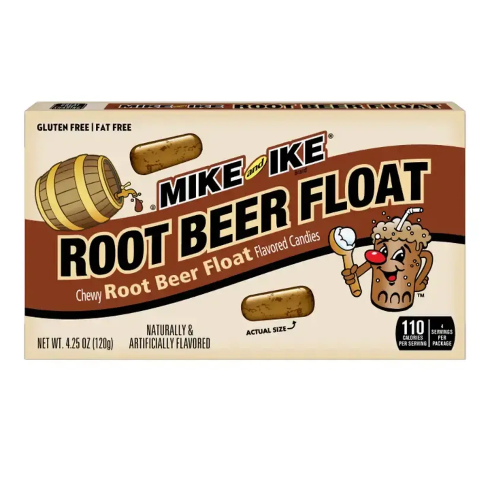 Grandpa Joes Mike & Ike Root Beer Float Theater Box, 4.25o