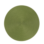 Danica Brands Round Placemat - Disko, Fir Green