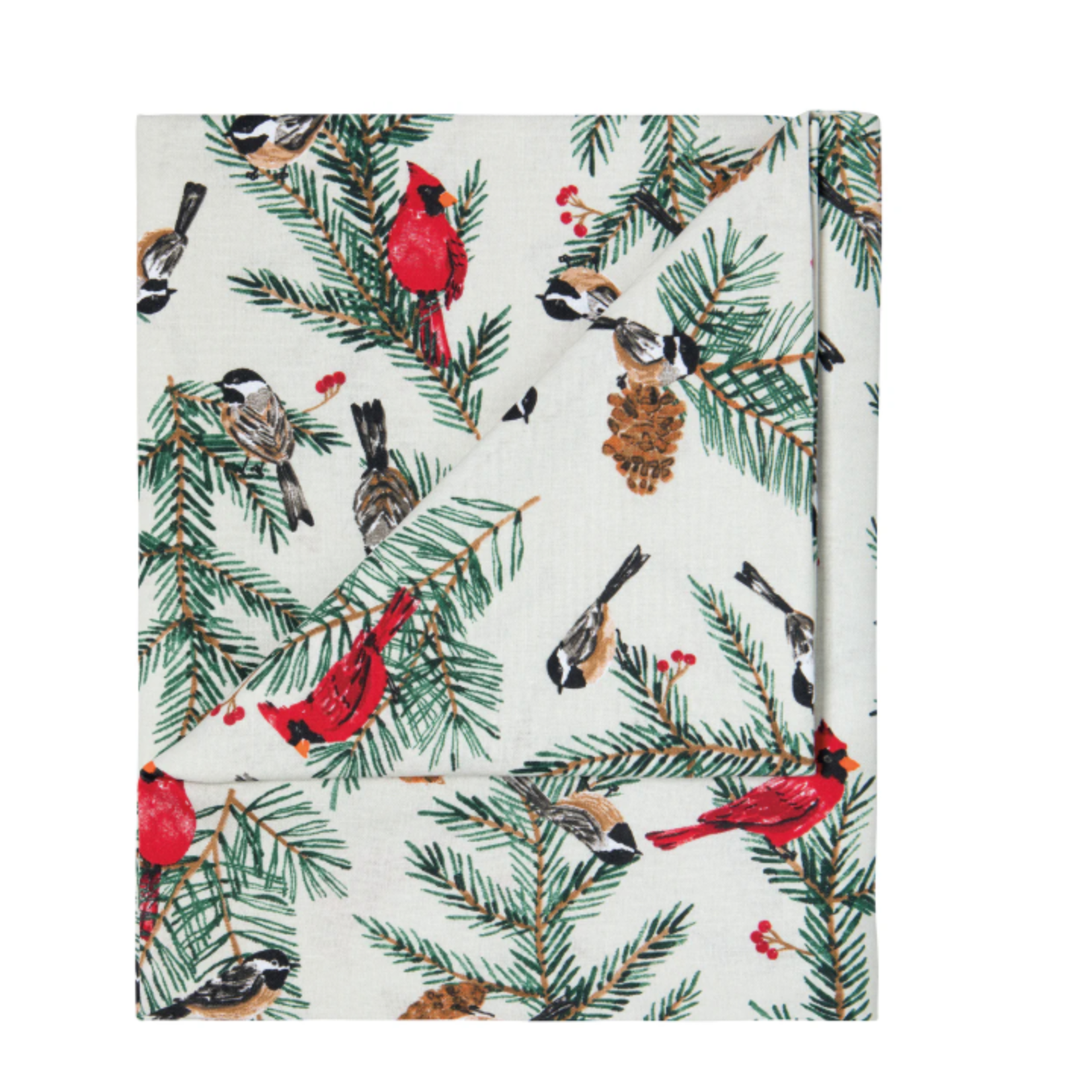 Danica Brands Tablecloth 60 X 90 inch - Birds & Boughs Christmas | Danica Brands