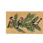 Danica Brands Doormat - Birds & Boughs Chickadee | Danica Brands