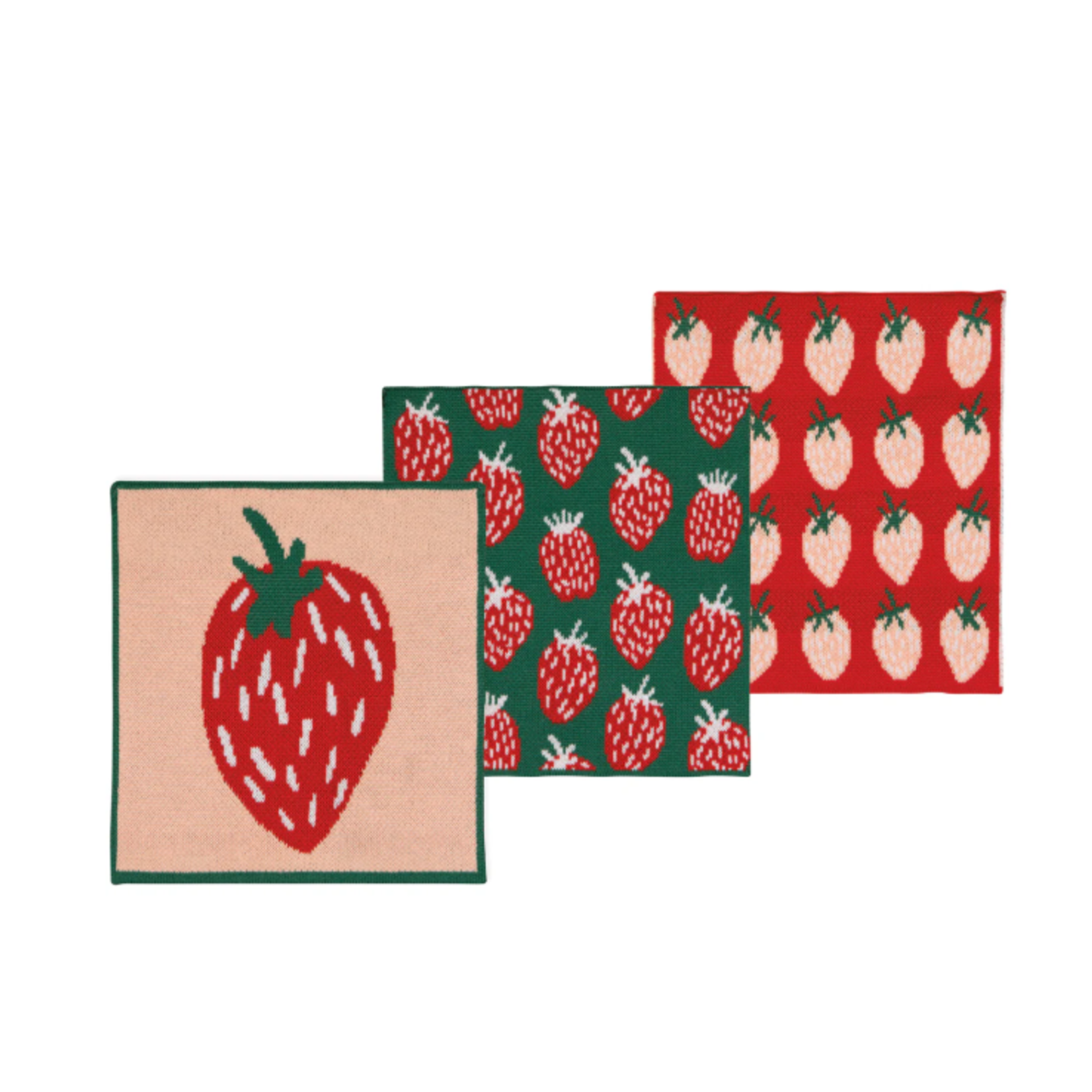 Danica Brands Knit Dishcloth Set/3 - Berry Sweet | Danica Brands