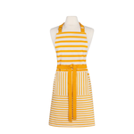 Danica Brands Apron - Chef Awning Stripe Ochre | Danica Brands