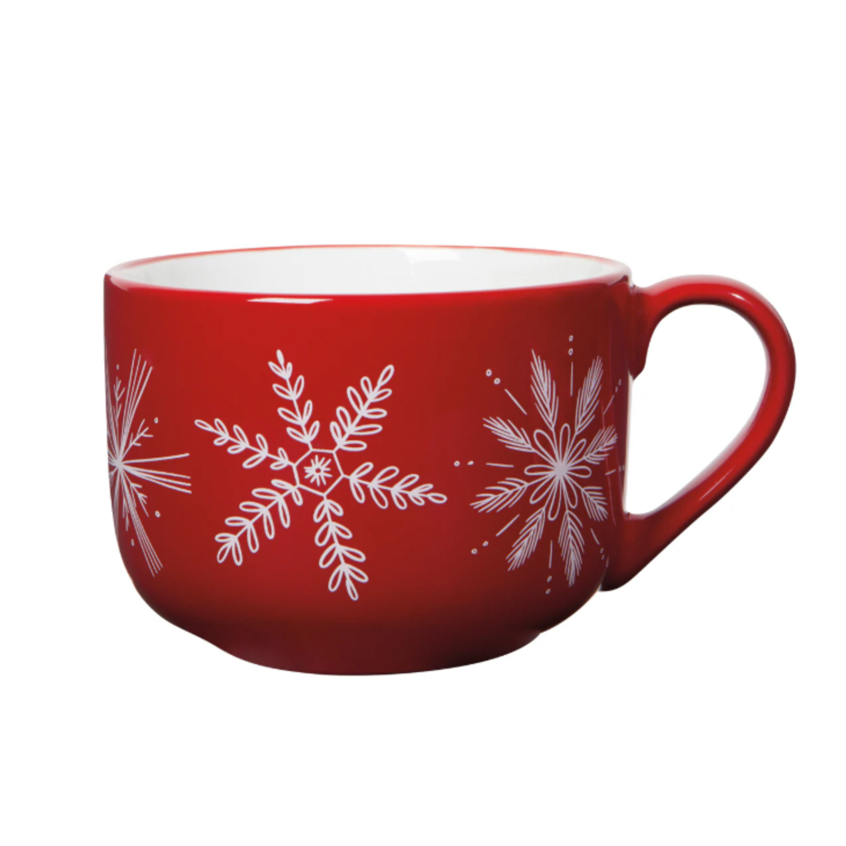 Danica Brands Snowflakes Christmas Latte Mug | Danica Brands