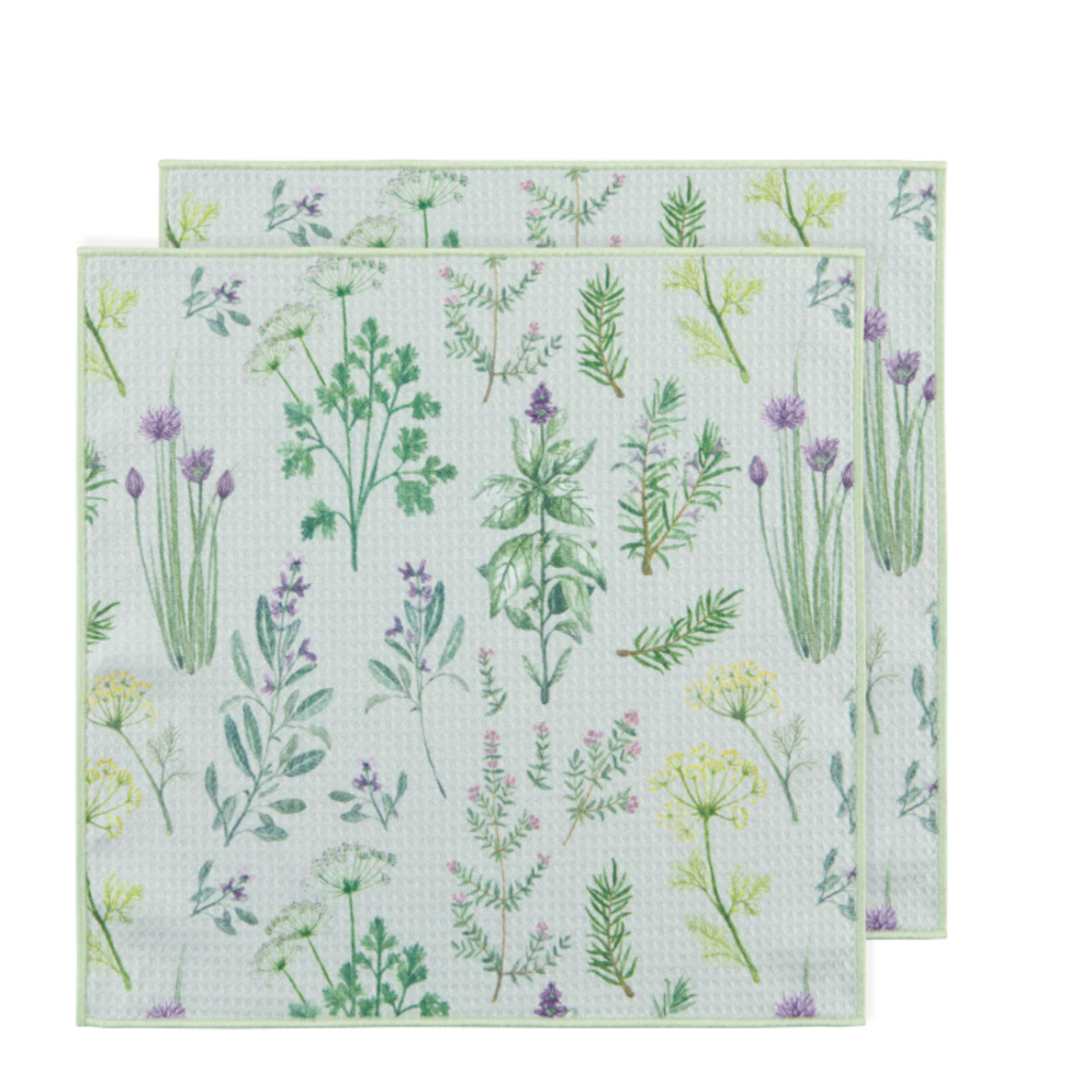 Danica Brands Recycled Microfibre Dishcloth Set - Fresh Herbs | Danica Brands