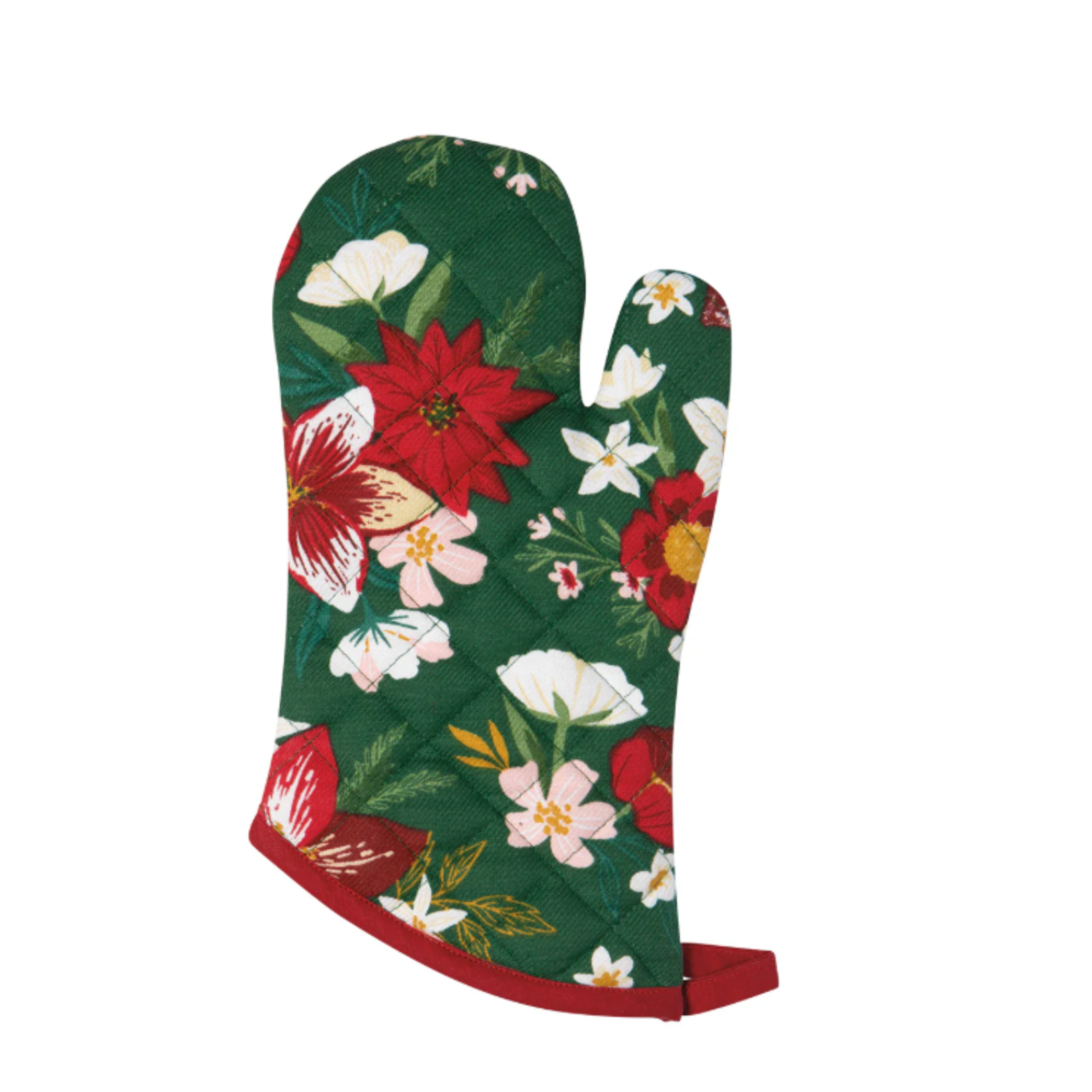 Danica Brands Amaryllis Christmas Oven Mitt | Danica Brands