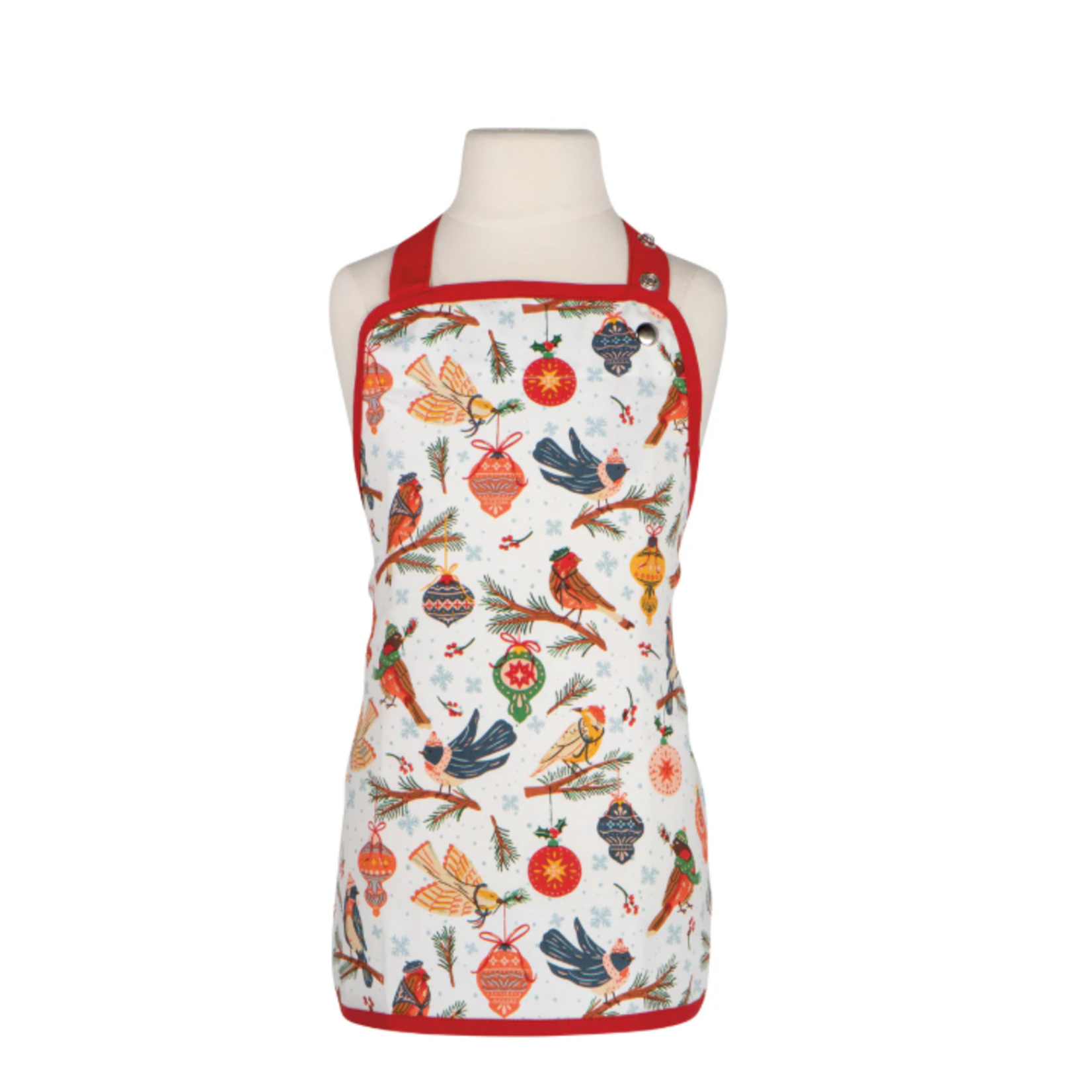 Danica Brands Season's Tweetings Christmas Kid's Apron | Danica Brands