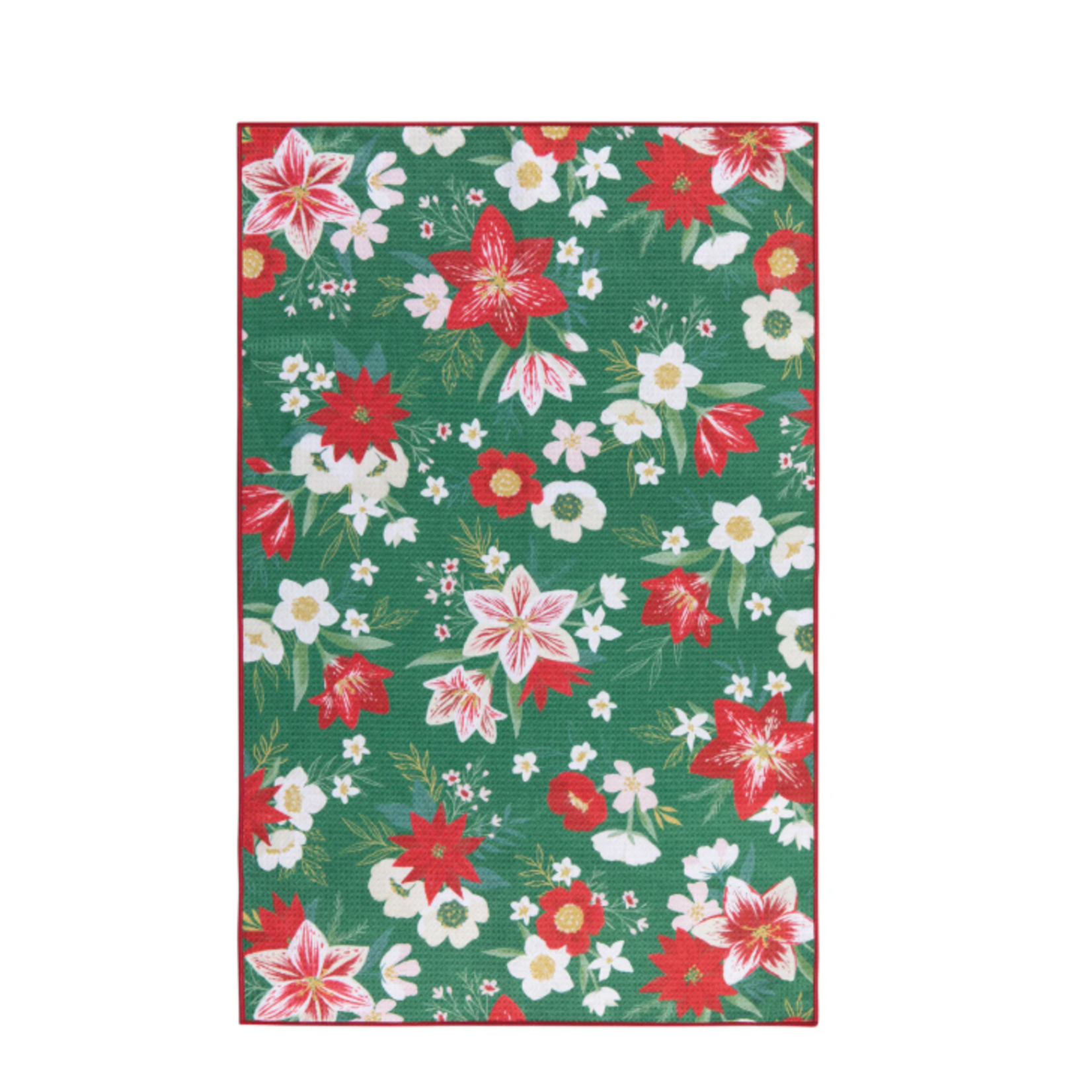 Danica Brands Amaryllis Christmas Recycled Microfibre Dishtowel | Danica Brands