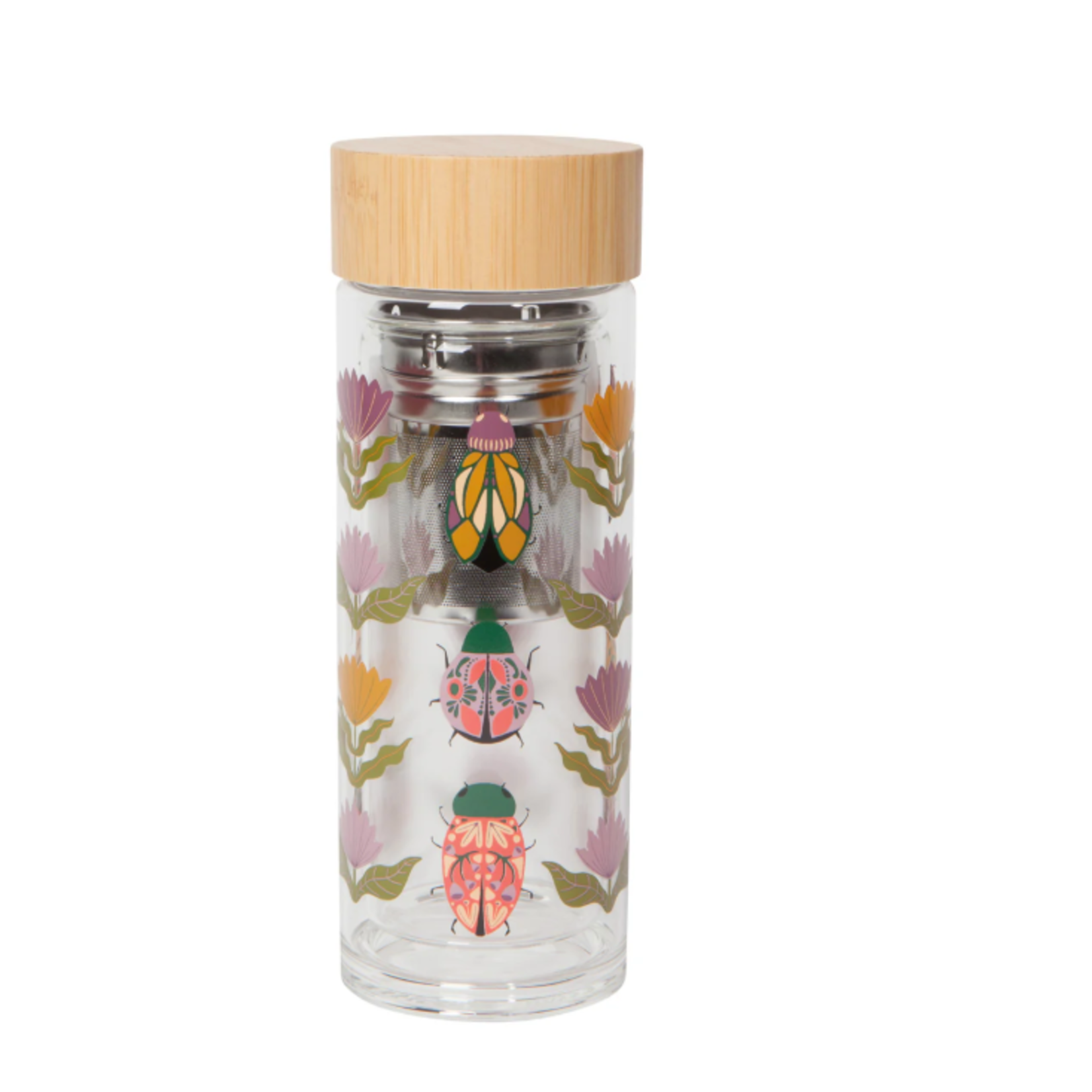 Danica Brands Amulet Glass Tea Infuser Bottle | Danica Brands