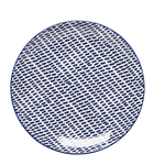Danica Brands Plate Appetizer Blue Dash | Danica Brands