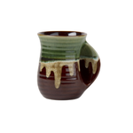 Tag Glaze Hand Warmer Mug, Green Drip | Tag