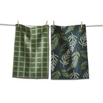 Tag Juniper Sprig Dishtowel Set/2 | Tag