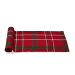 Tag Sleigh Ride Holiday Plaid Runner | Tag