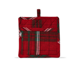 Tag SLEIGH RIDE HOLIDAY PLAID POTHOLDER