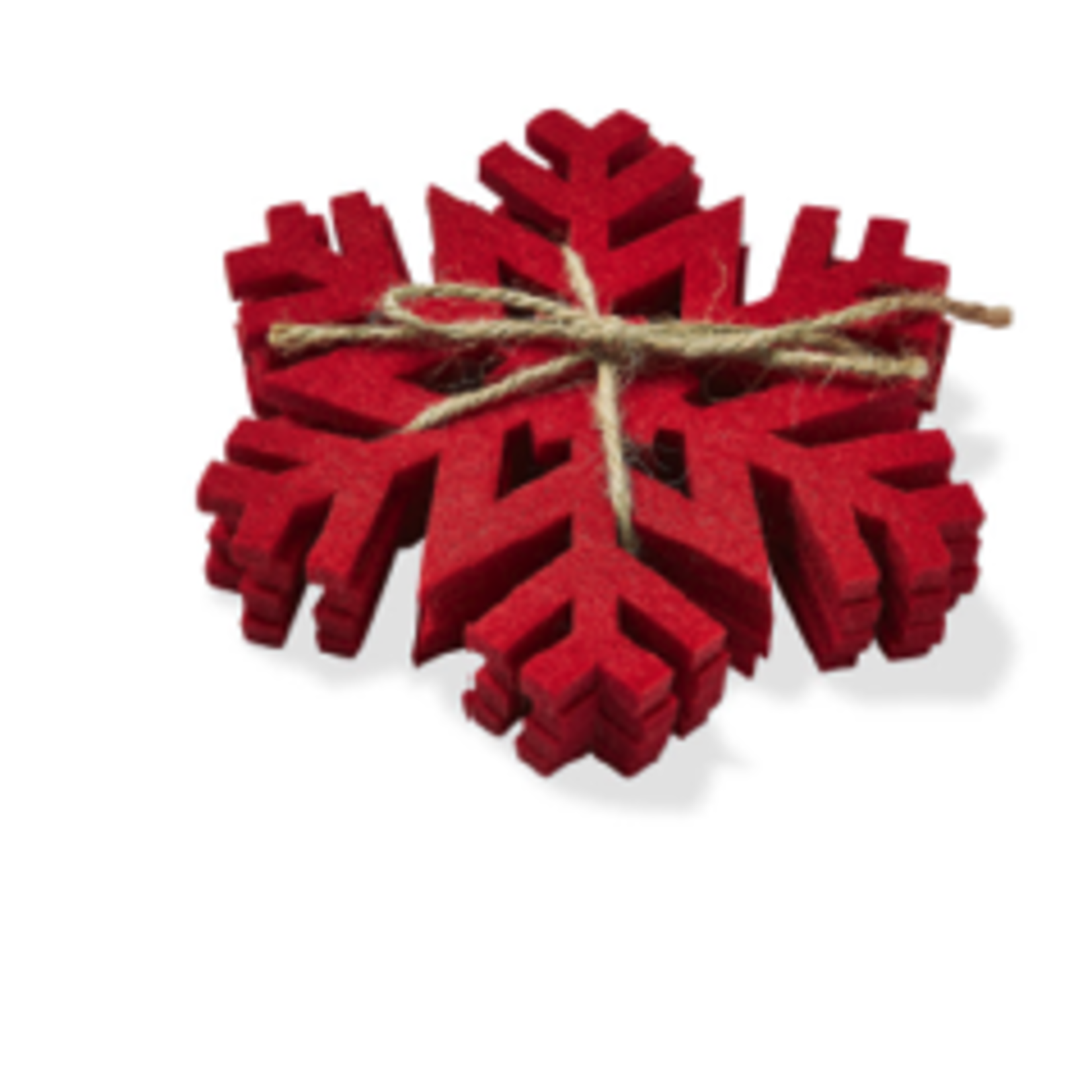 Tag SNOWFLAKE COASTER SET/4