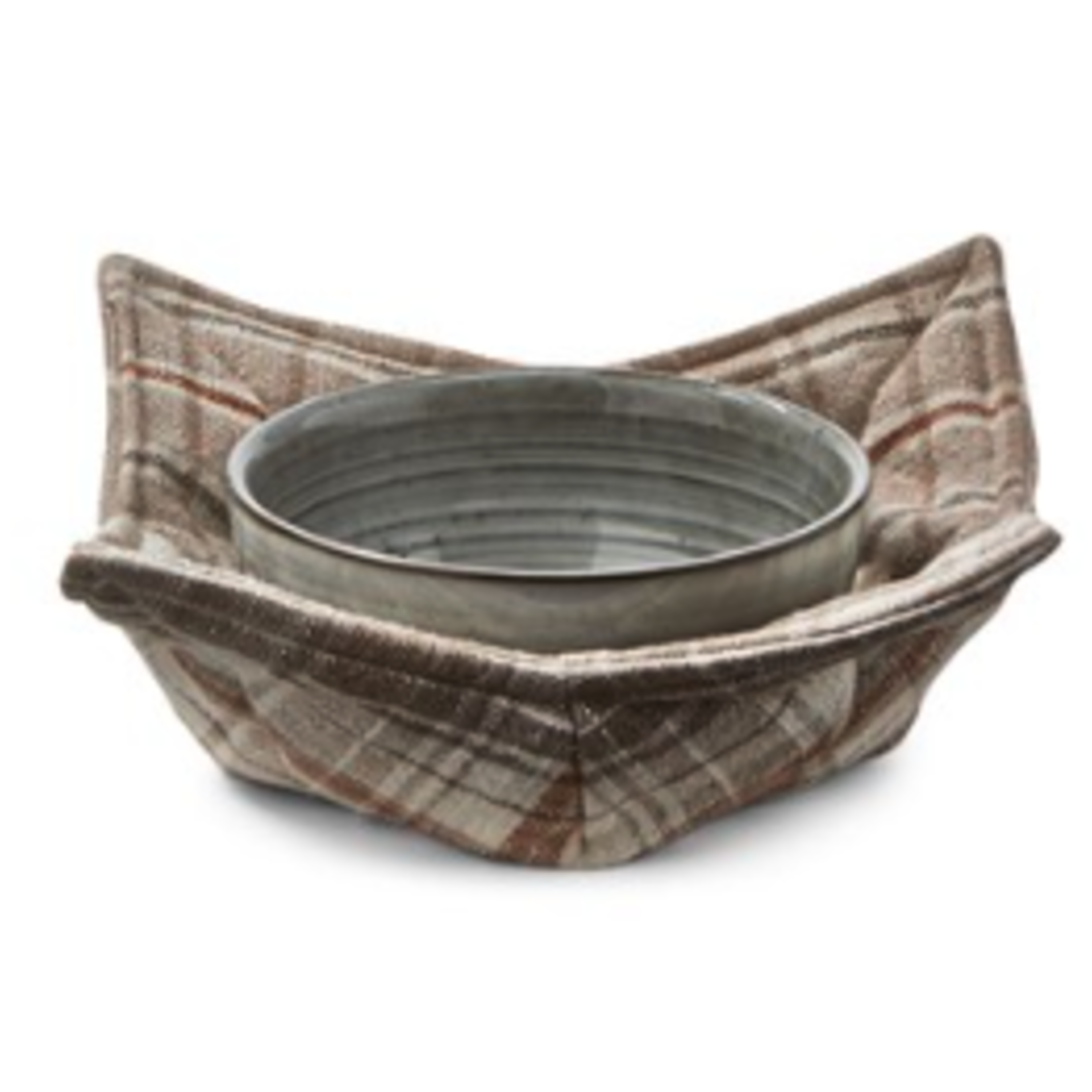 Tag SOME LIKE IT HOT PLAID BOWL COZY MULTI