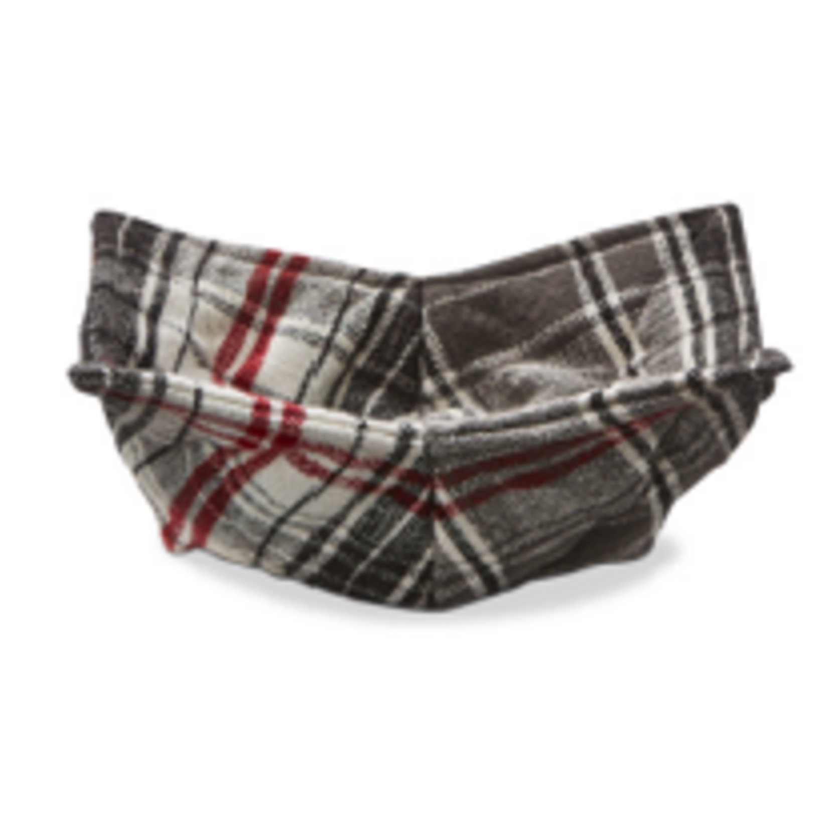Tag Some Like It Hot Plaid Bowl Cozy Gray | Tag