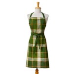 Tag GREEN PLAID APRON
