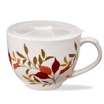 Tag AUTUMN BOTANICAL SOUP MUG WITH LID