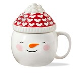 Tag SNOWMAN LIDDED MUG