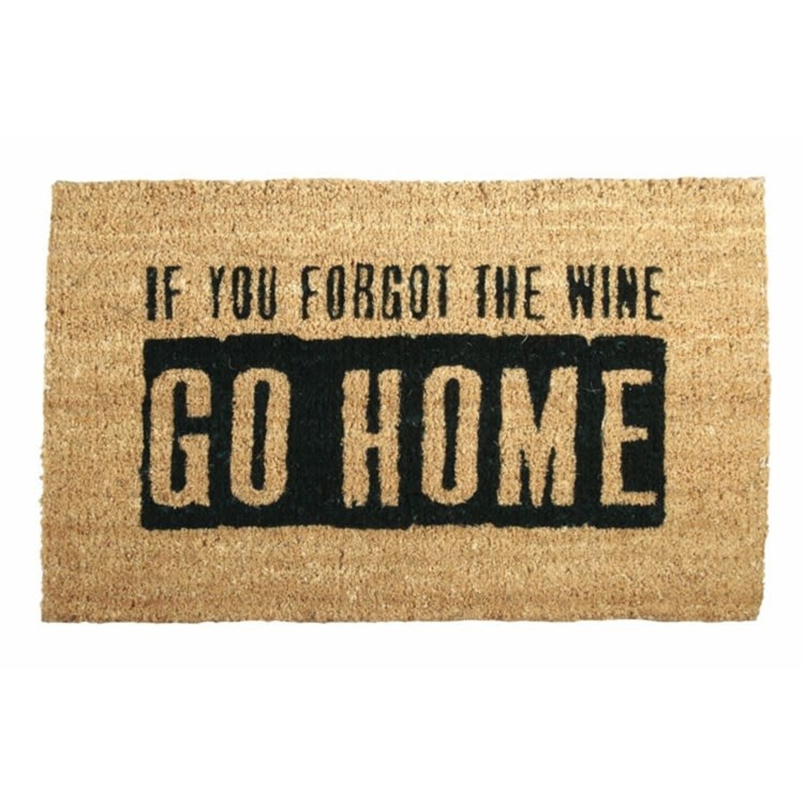 Tag WHERE'S THE WINE? COIR MAT