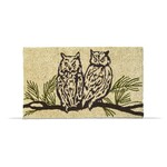 Tag Wilde Pine Owls Coir Mat | Tag