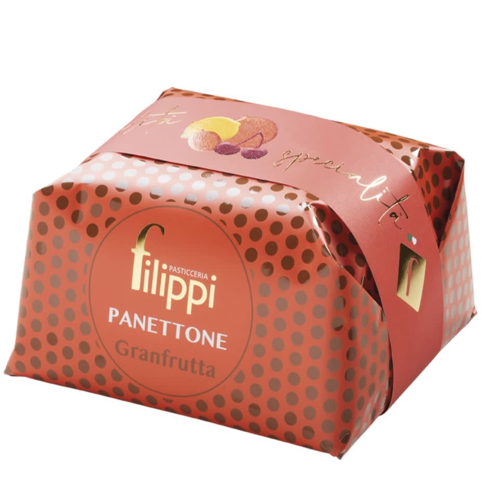 Great Ciao Panettone Granfrutta with Orange, Lemon, Apricot & Cherry (1 kg)