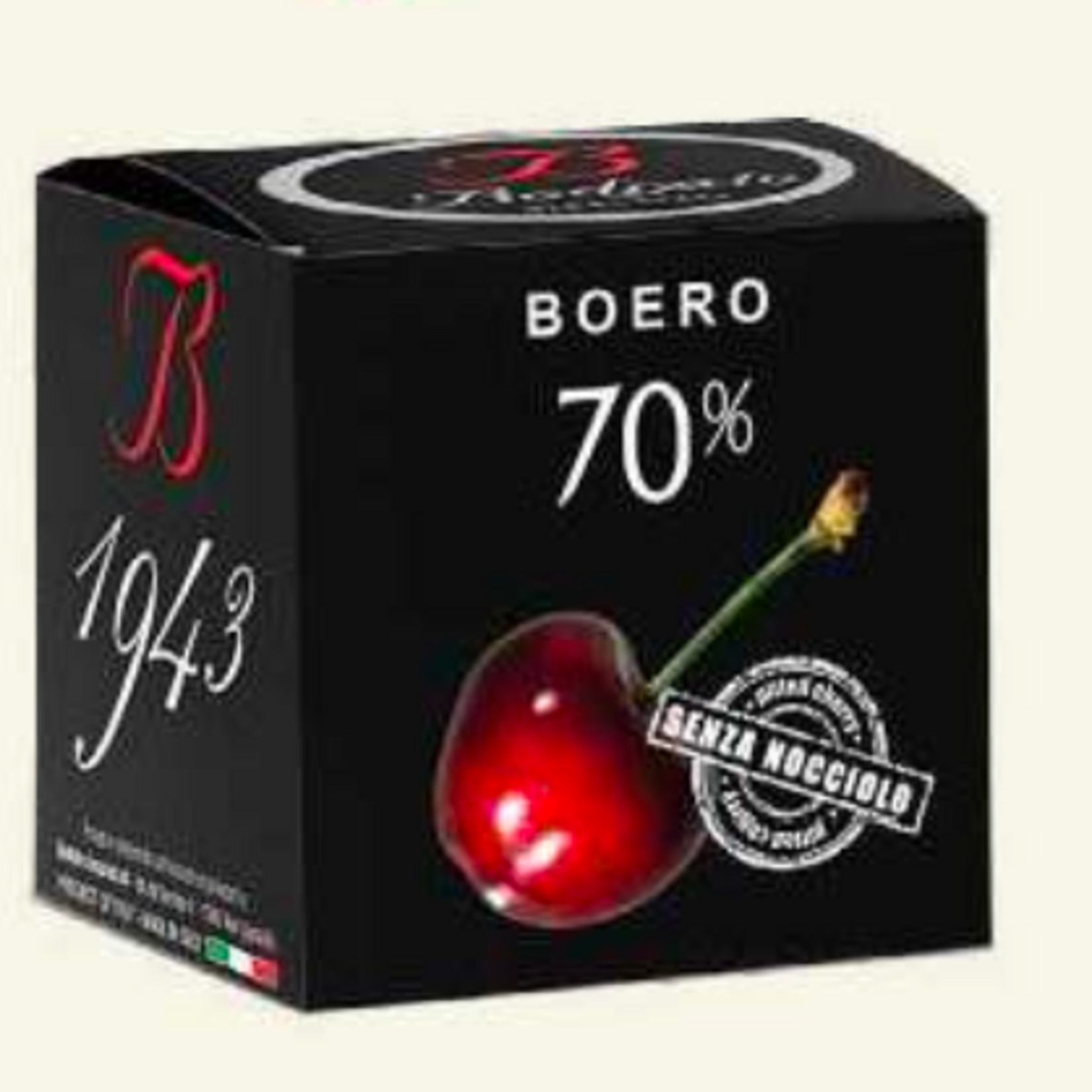 Great Ciao "BODRATO" 70% Dark Chocolate Grappa Dipped Pitted Boeri Cherries